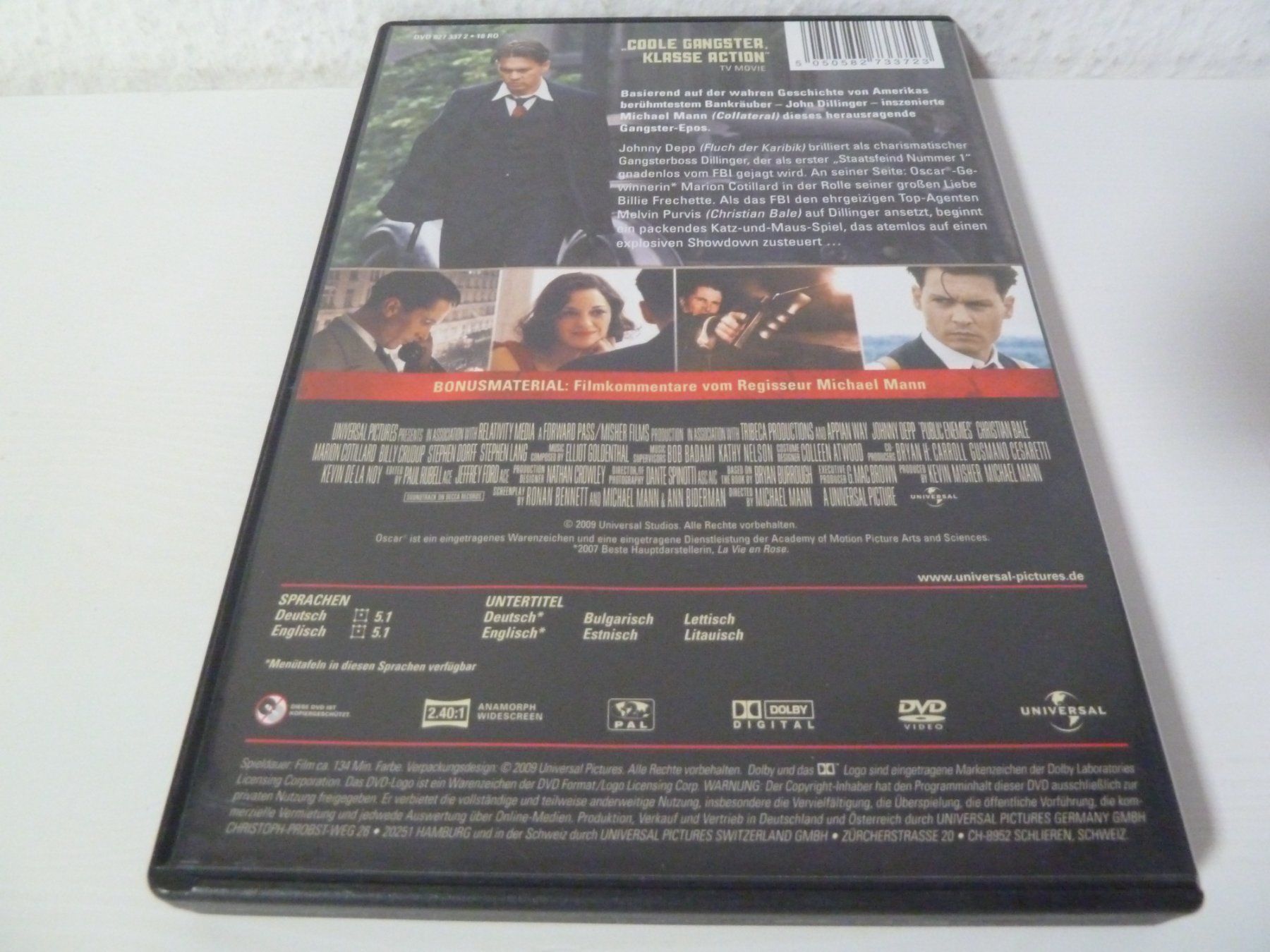 Alle DVDs: Public Enemies  [DVD] – Gebraucht aus Abtwil SG von Pfusius 1