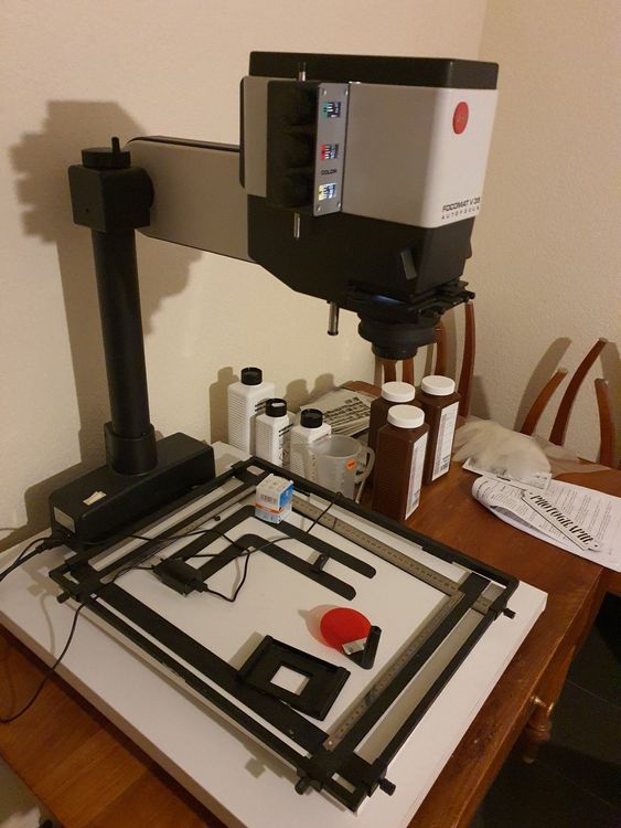 Leitz Focomat V35 Autofocus Enlarger, 8 x 8 In 15 Page Product Brochure