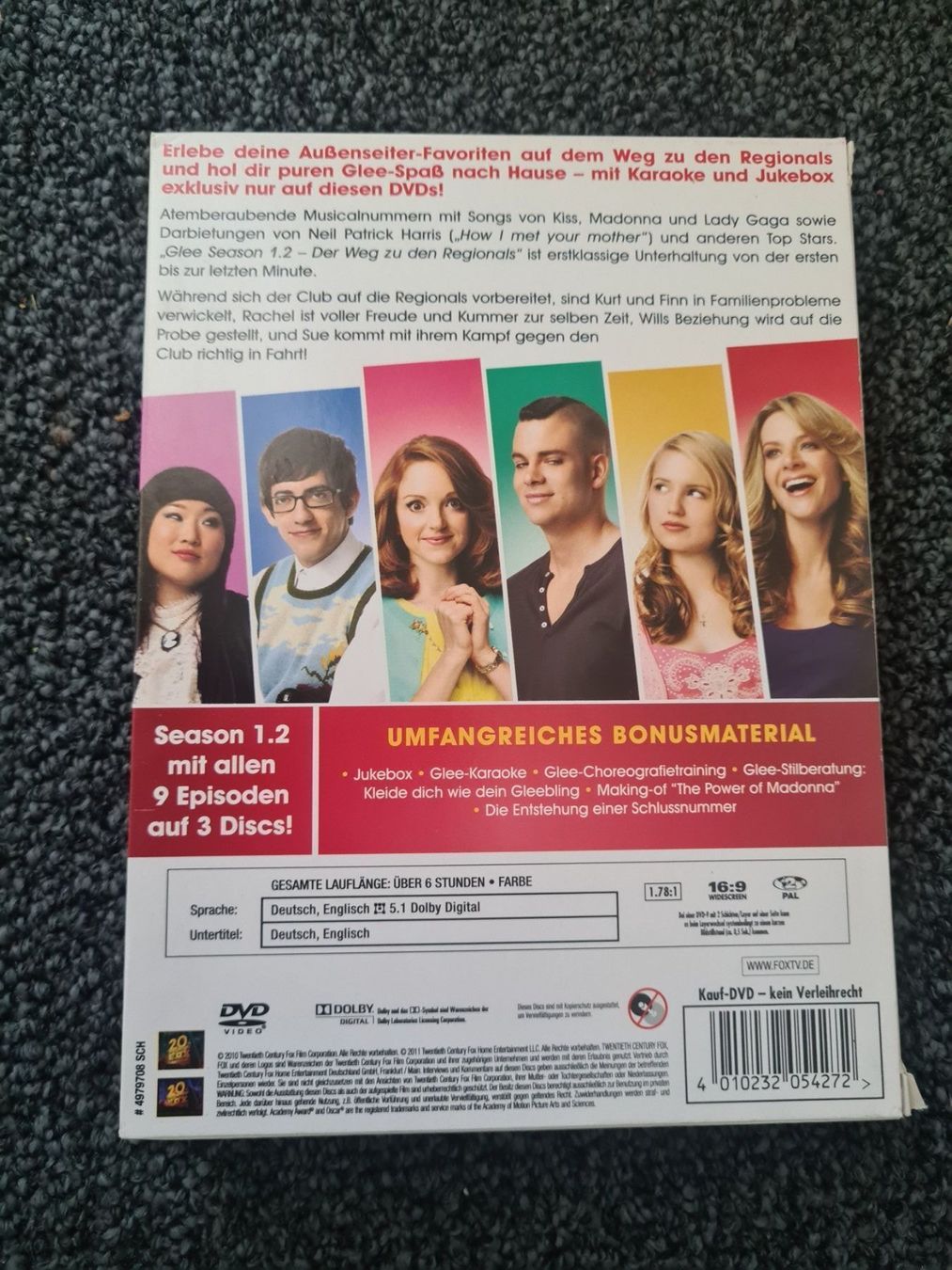 Tutti i DVDs: GLEE STAFFEL 1.2 – Usato da Ruswil venduto da jan_bxl5 1