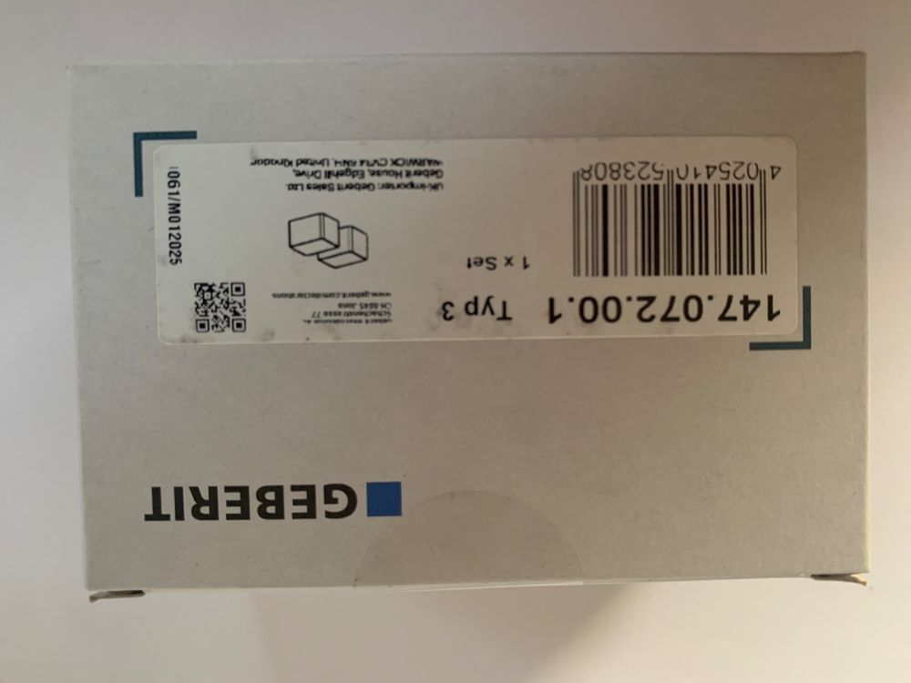 GEBERIT TYP 3 KERAMIKWABENFILTER - 147.072.00.1 original 2x (Neu und ...