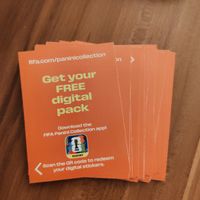 25 stk QR Code Free Digital PACK Fifa PANINI World Cup 2026 