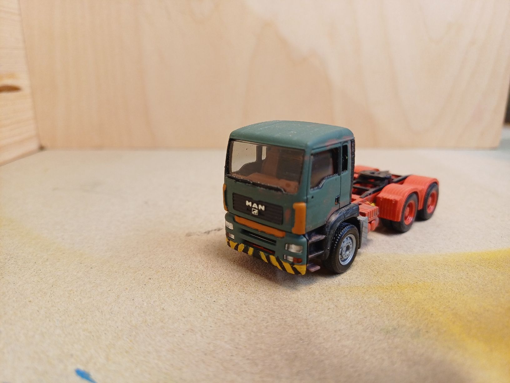 Herpa Kit di modellismo & Modellini statici: Man TGA Sattelschlepper  – Usato da Seon venduto da man78