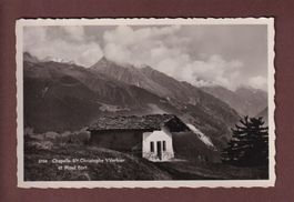 Chapelle STE CHRISTOPHE sur Verbier et Mont Fort - 1940