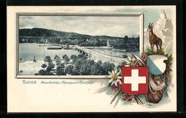 Präge-Lithographie Zürich, Quaibrücke