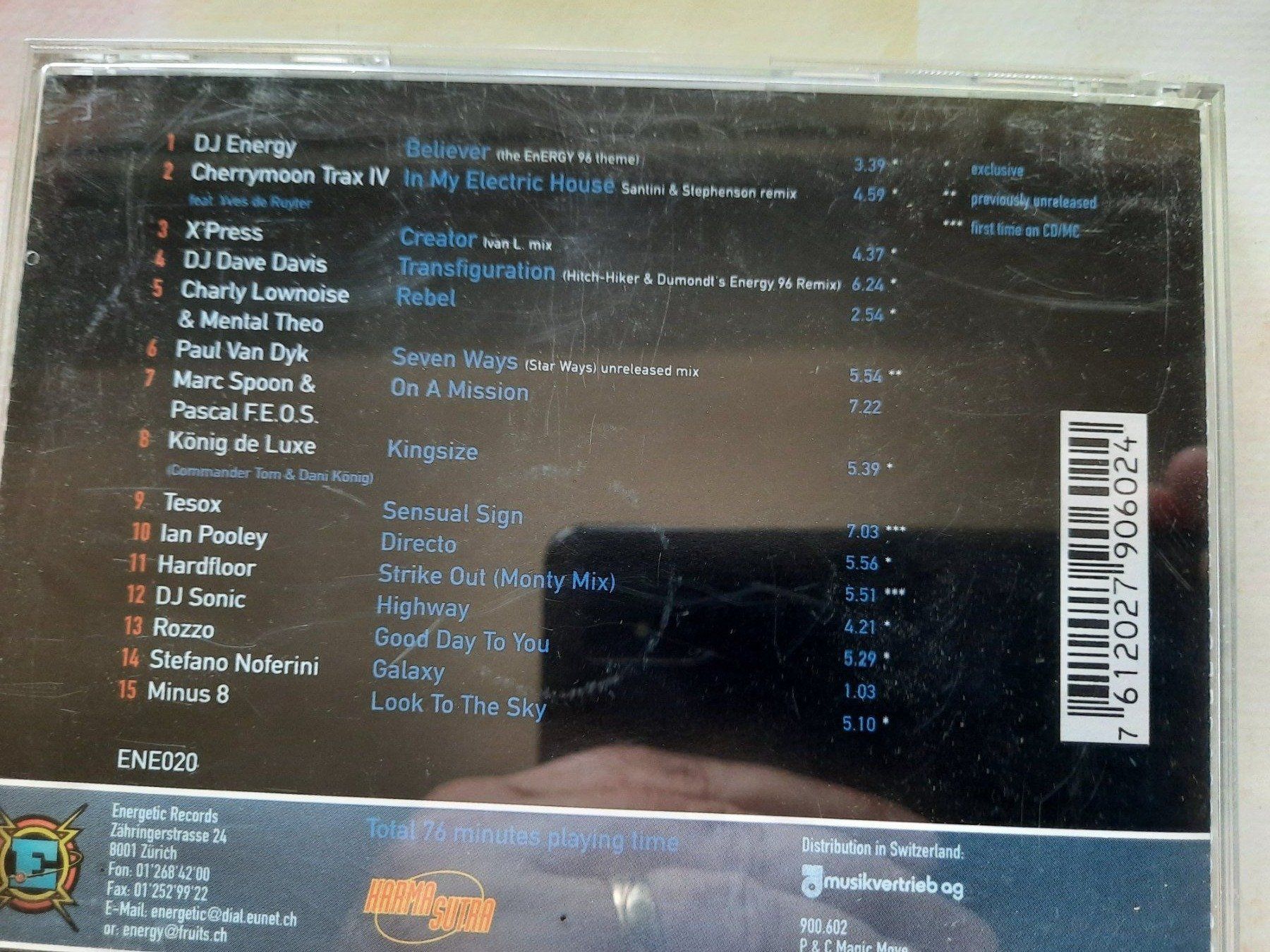 CD: CD Energy 96 – Usato da Pully venduto da bro_n52j 2