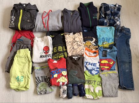 Jungen Kleiderpaket 110-122/128