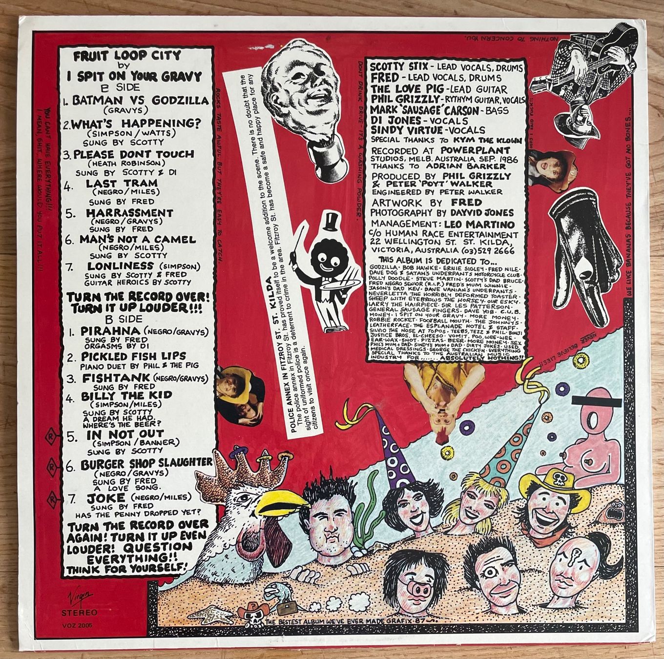 Dischi in vinile: I Spit On Your Gravy, Fruit Loop City – Usato da Aadorf venduto da Assyrian-Bazar 1