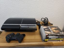 PlayStation 3 FAT (PS3) en parfait état + jeux!