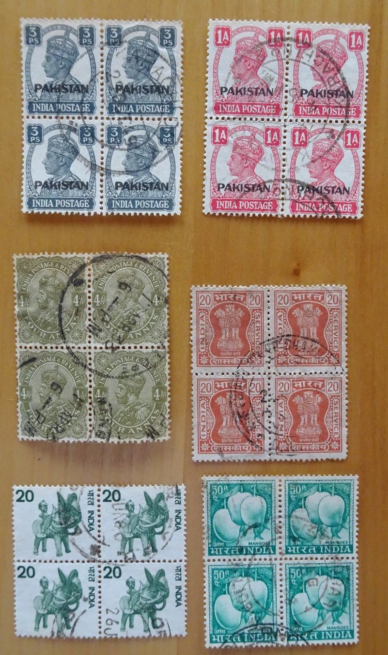 Tutti i francobolli: Briefmarken Indien – Usato da Feldbrunnen venduto da MarcusSO 2