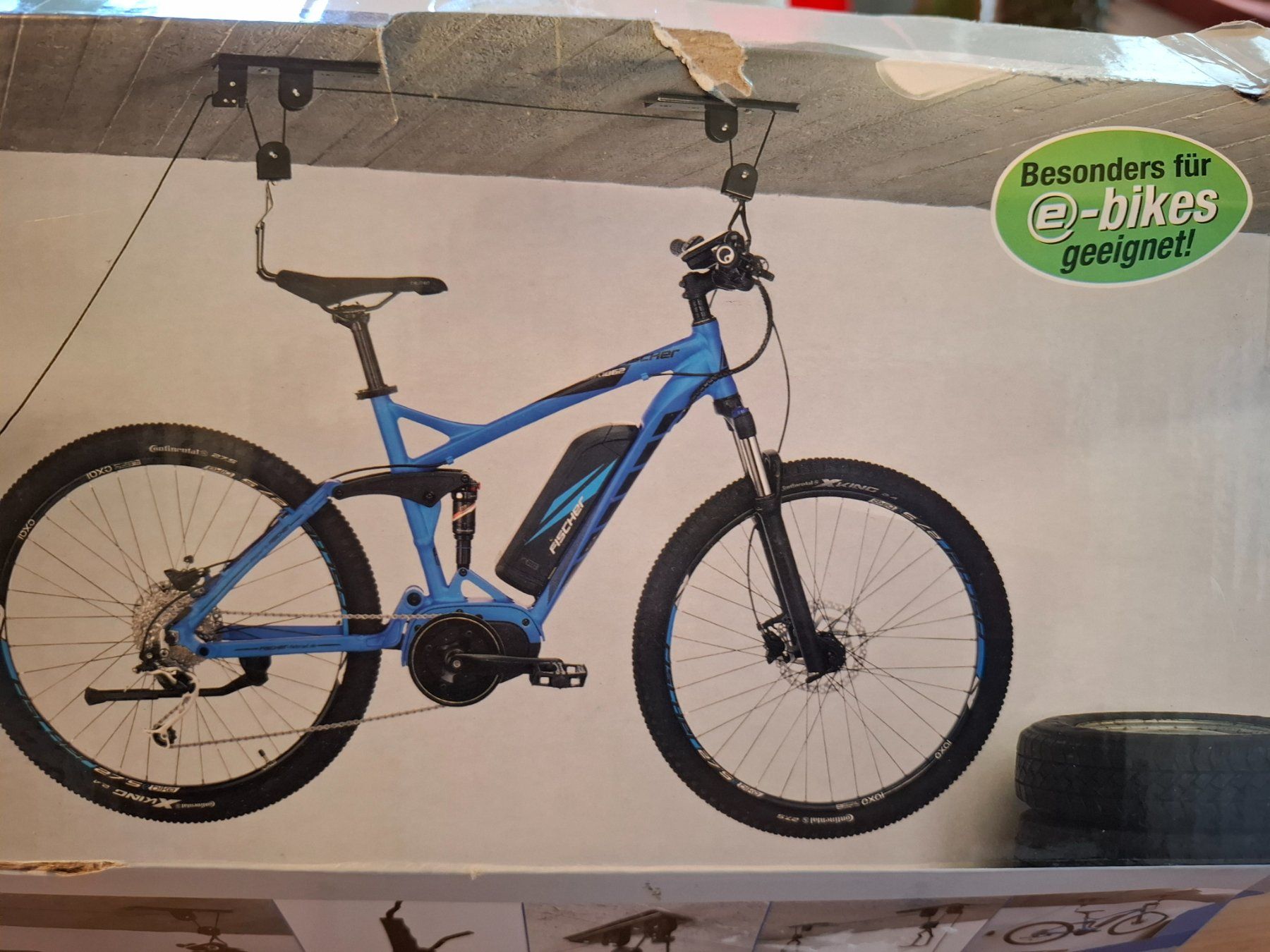 Fischer Supporti per biciclette: Fahrradlift – Nuovo e nell'imballaggio originale da Zürich venduto da esap