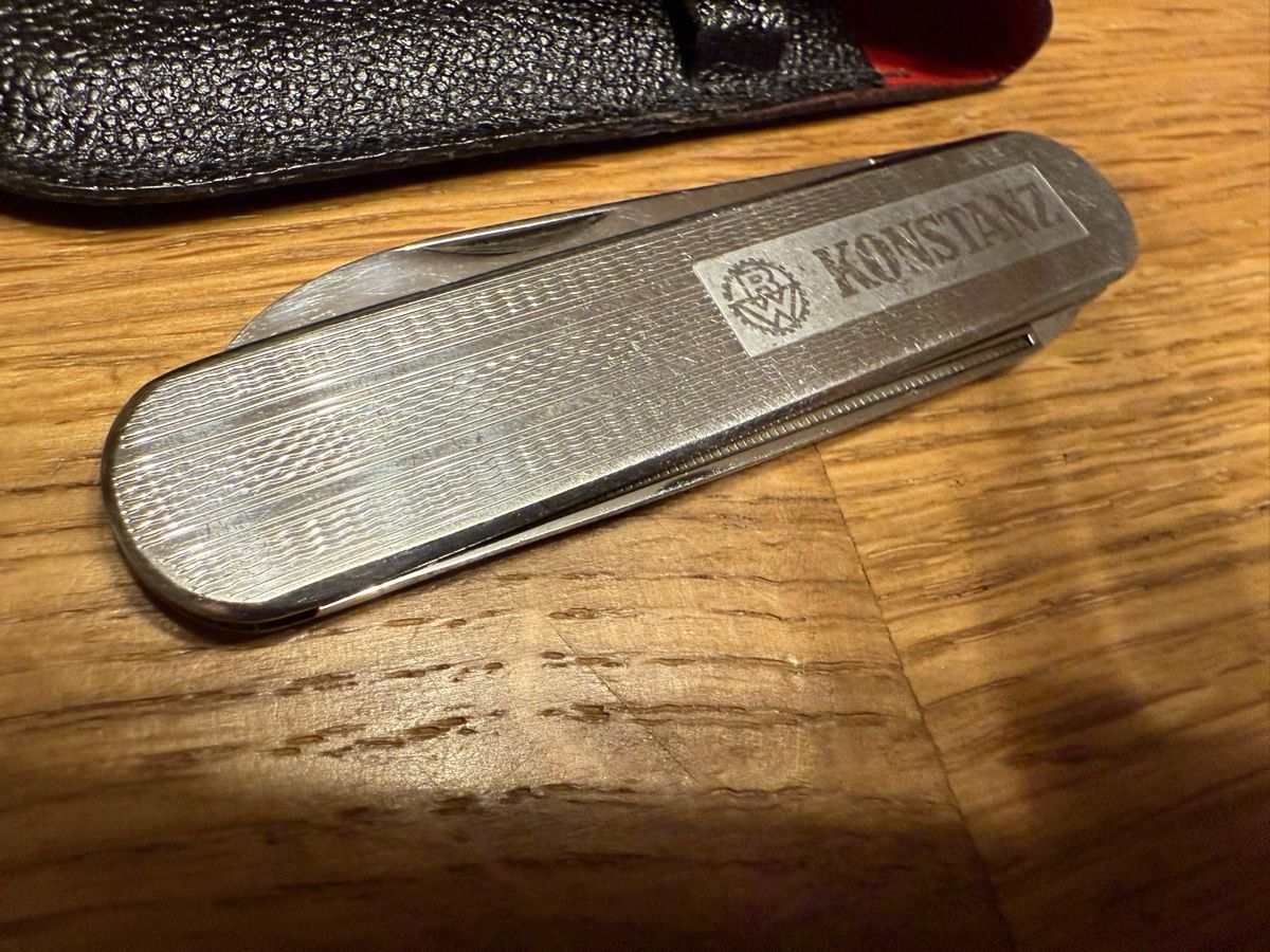 Taschenmesser: Antikes Taschenmesser Konstanz Sackmesser – Gebraucht aus Goldach von Messerguru 1