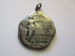 1914-1918 Bussy et Chardonney à leurs soldats - argent 800