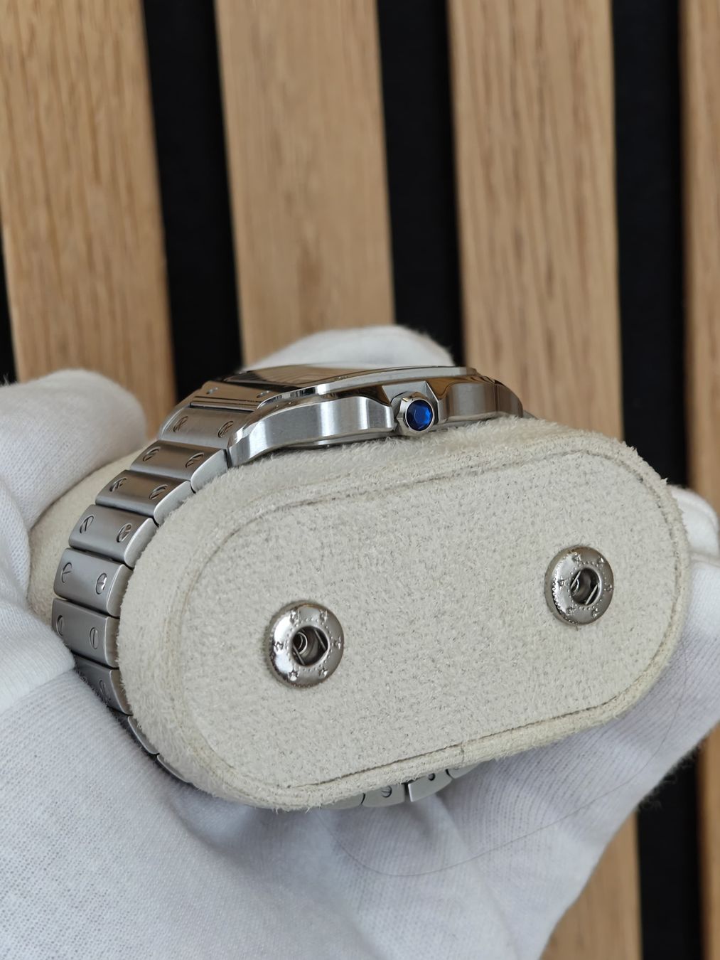 Cartier Orologi: Cartier | Santos de Cartier | Medium – Usato da Männedorf venduto da AeternusWatches 2