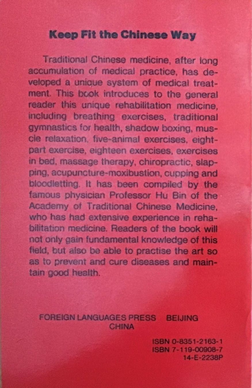Libri: Keep fit the Chinese Way – Nuovo (secondo la descrizione) da Sarnen venduto da Livres 1