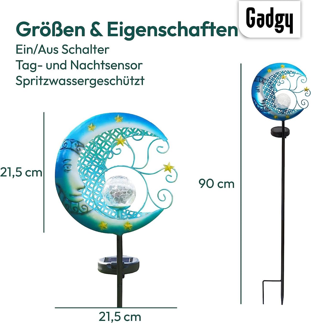 Lampade: Solarlampe Mond – Nuovo e nell'imballaggio originale da Nuglar venduto da SaleRitter 5