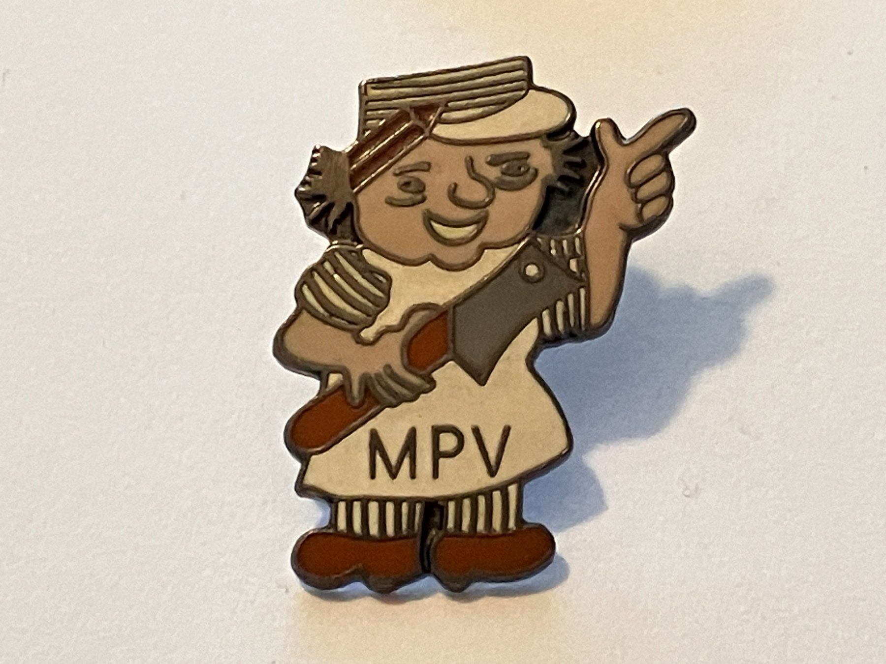 Plaketten & Abzeichen: 1 Pin MPV – Gebraucht aus Basel von djwwpp