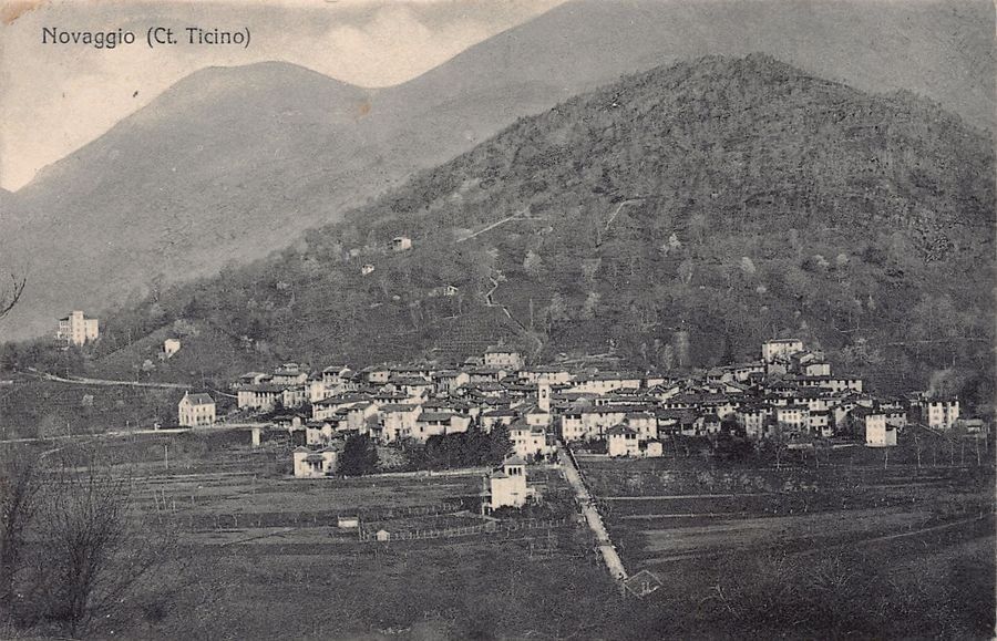 Cartoline postali: Saluti da Novaggio, Feldpost BATAILLON 65 – Usato da Frauenfeld venduto da POML