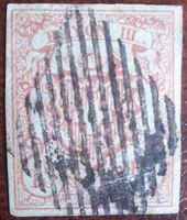 Schweiz 1852 – Rayon III 15 Rp. gestempelt mit BEFUND SBPV