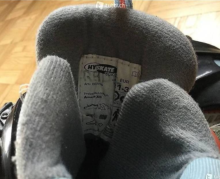 Pattini da ghiaccio: Schlittschuhe 31 32 33 – Usato da Itingen venduto da Haefi 1
