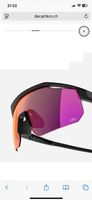 Rennradbrille, 1x getragen