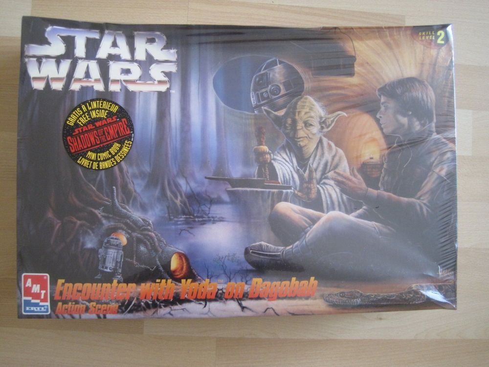 Maquette Star Wars - Yoda / Luke / Dagobah Encounter - 1995, Neuve Sous Blister