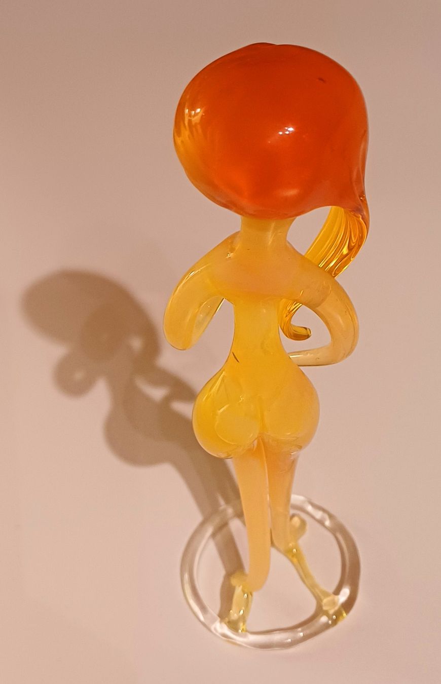 Figuren: Glasfigur Jungfrau, alt – Gebraucht aus Volketswil von Anzaru 2