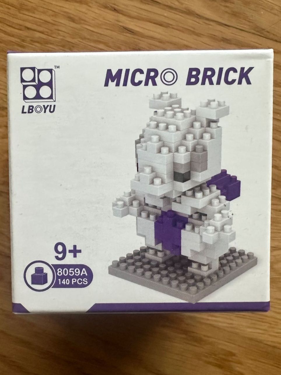 Baukästen: Klemmbausteine - Micro Brick Mewtwo / Mewtu Pokemon – Neu und originalverpackt aus Möhlin von Suissepac