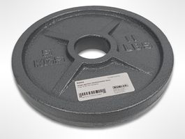 TANGA SPORTS Hantelscheibe Guss 5Kg