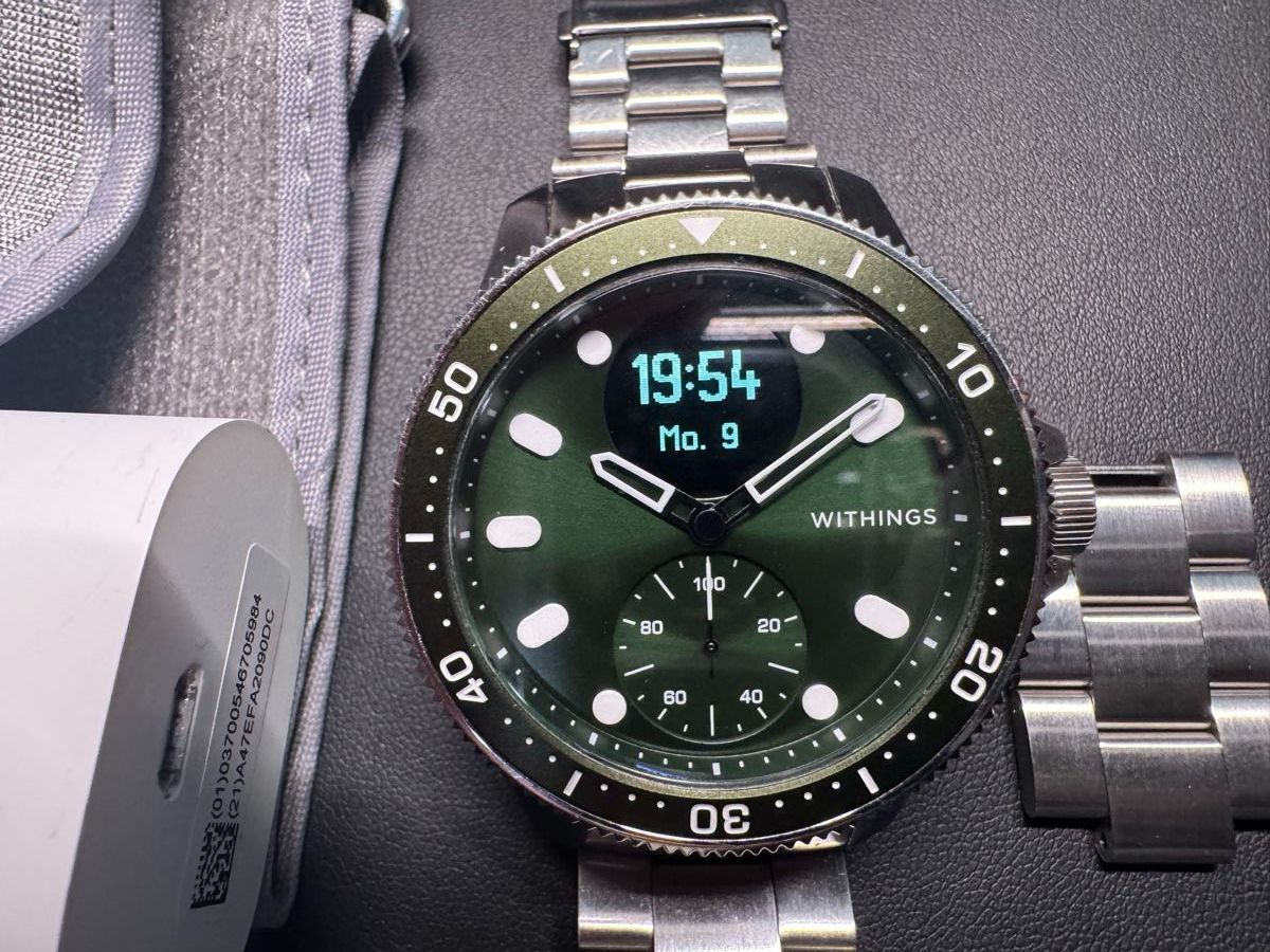 Smart Smartwatch: Whitings Scanwatch HORIZON + BPM Connect – Usato da Möhlin venduto da Basleryo 2