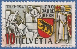 750 Jahre Stadt Bern, Spinne, Pattenfehler