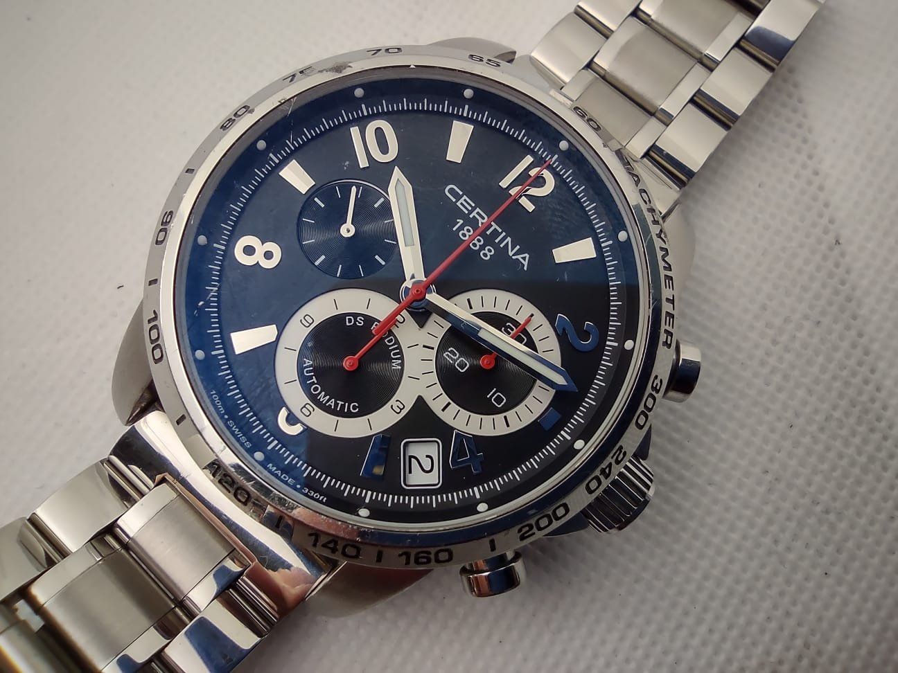 Certina Orologi: CERTINA DS Podium Automatic Chronograph  Valgranges A.07.211 – Usato da Lauerz venduto da oberwilbeizug