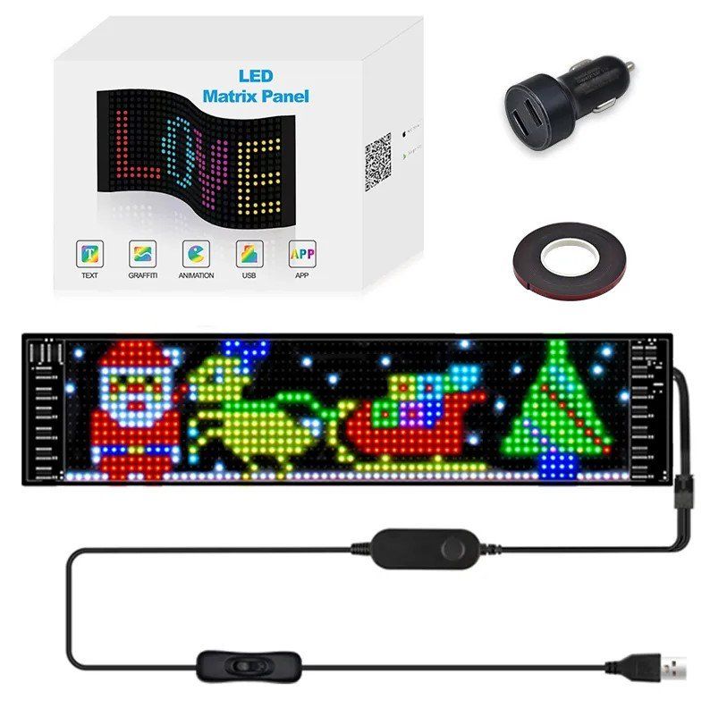 Ghirlande e barre luminose: LED Panel, Werbung LED-Zeichen  Bluetooth-App-Steuerung – Nuovo e nell'imballaggio originale da Uerkheim venduto da Kaufoption 1