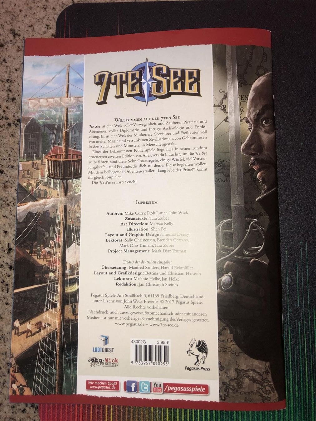 Pegasus Spiele Giochi: 7te See von Pegasus, Spiel – Nuovo (secondo la descrizione) da Fischbach-Göslikon venduto da 78anna 1