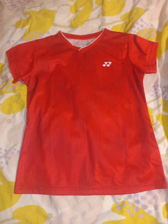 Yonex T-Shirt Rot Grösse S