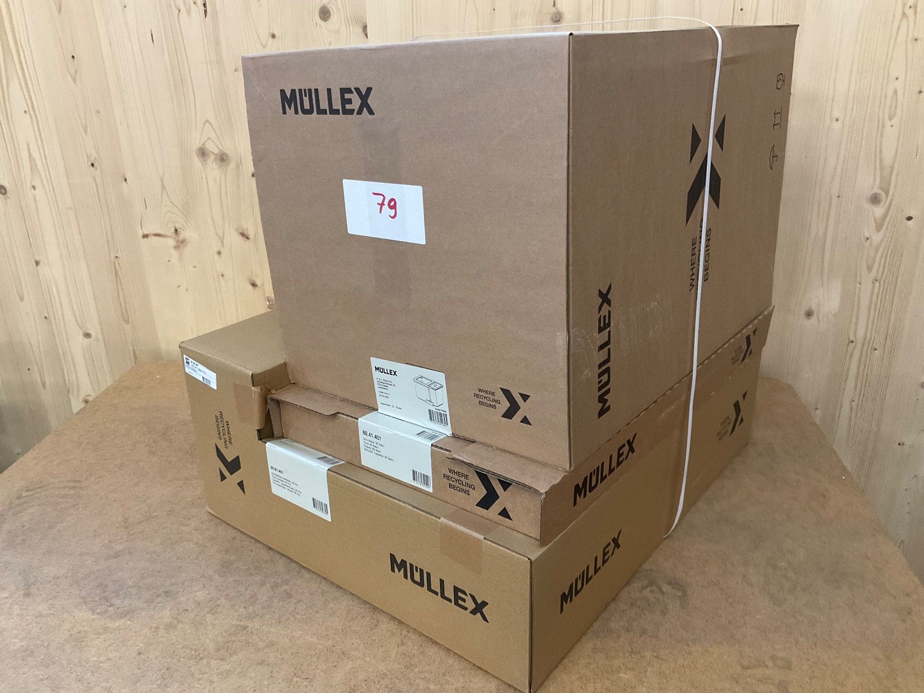 Müllex Poubelles: 079 Müllex Abfallsystem X60 M7 Basic Pro – Neuf (Voir description) à Derendingen par Meisterstuecke 8