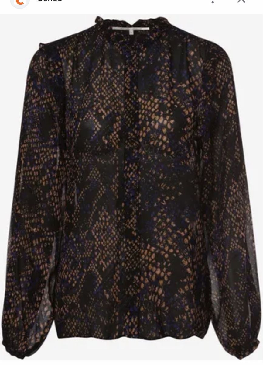 Ulla Johnson Camicette: Ulla Johnson snake print blouse size 6 chic & stylish 52 – Nuovo (secondo la descrizione) da Zürich venduto da Milo2021 1