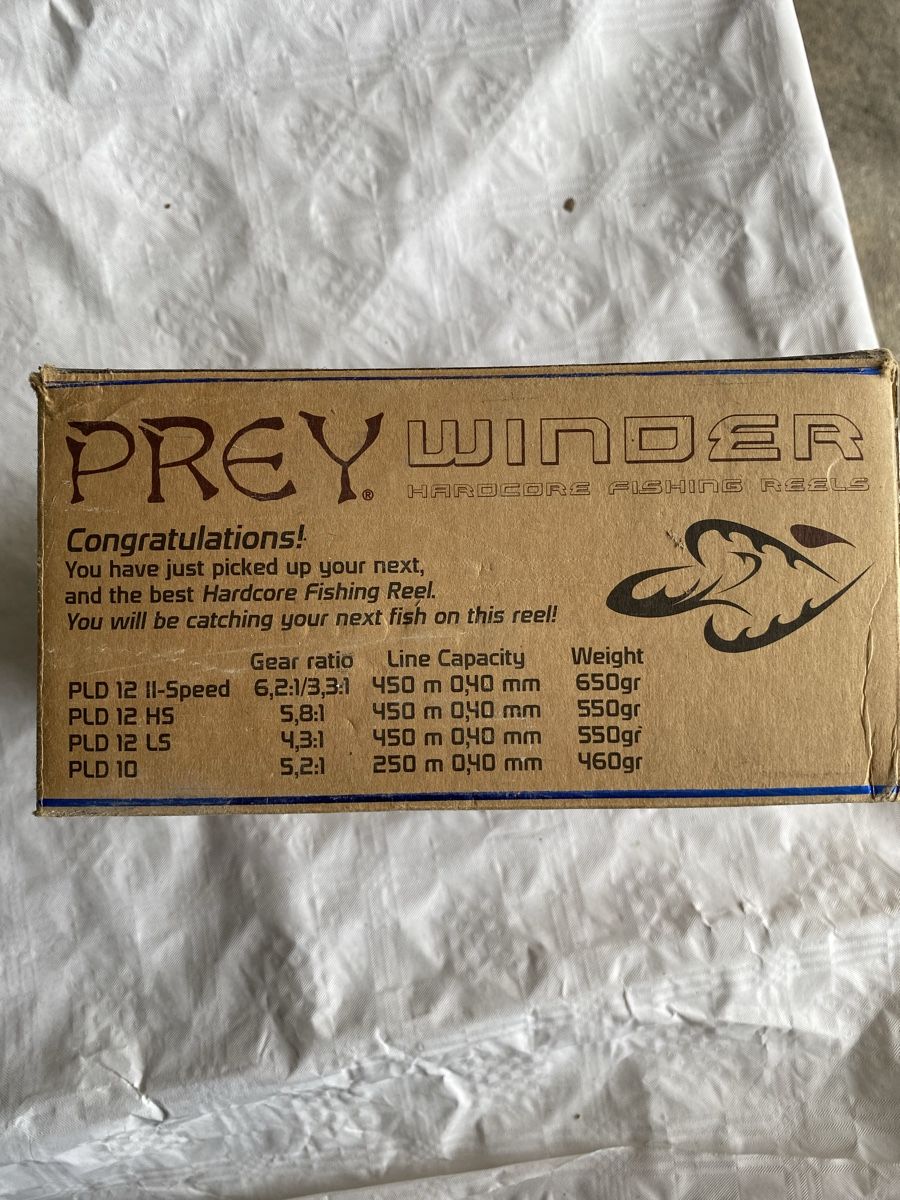 Tamburi & Mulinelli: PREY WINDER PDL 12 LS Angelrolle – Nuovo (secondo la descrizione) da Sursee venduto da Braco70