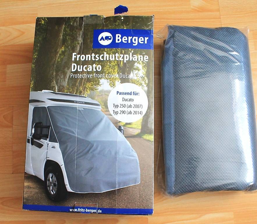 Abdeckhüllen und Thermomatten: Frontschutzplane Ducato original verpackt – Neu und originalverpackt aus Thun von kuesu71