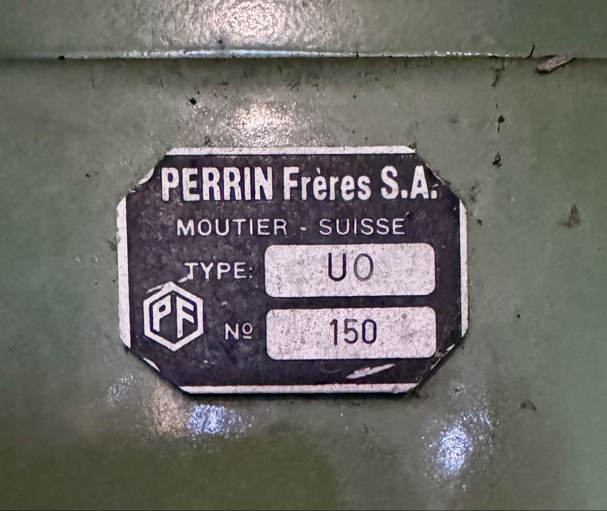 Tutte le macchine: Fräsmaschine Perrin UO 150 – Usato da Bern venduto da keristophu 5