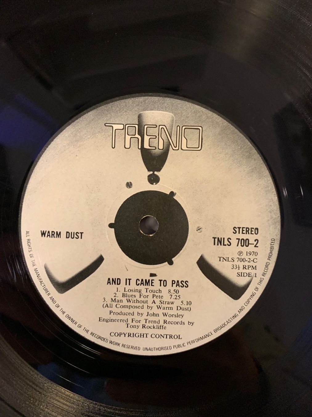 Schallplatten: Warm Dust - And It came To Pass – Gebraucht aus Aesch BL von BlueMusicRecords 6