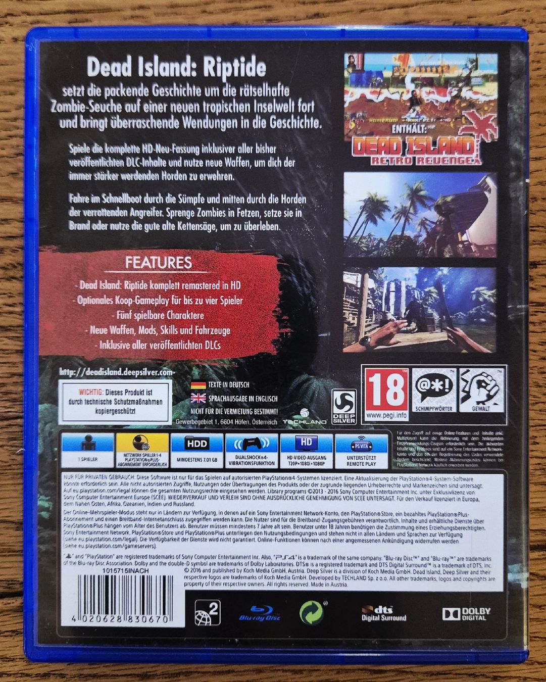 Giochi: Dead Island Riptide Definitive Edition – PS4 – Nuovo (secondo la descrizione) da Au SG venduto da AlenCompany 1