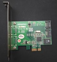 ADAPTEC AAR-1220SA SATA RAID PCIe x1 Controller 2x SATA