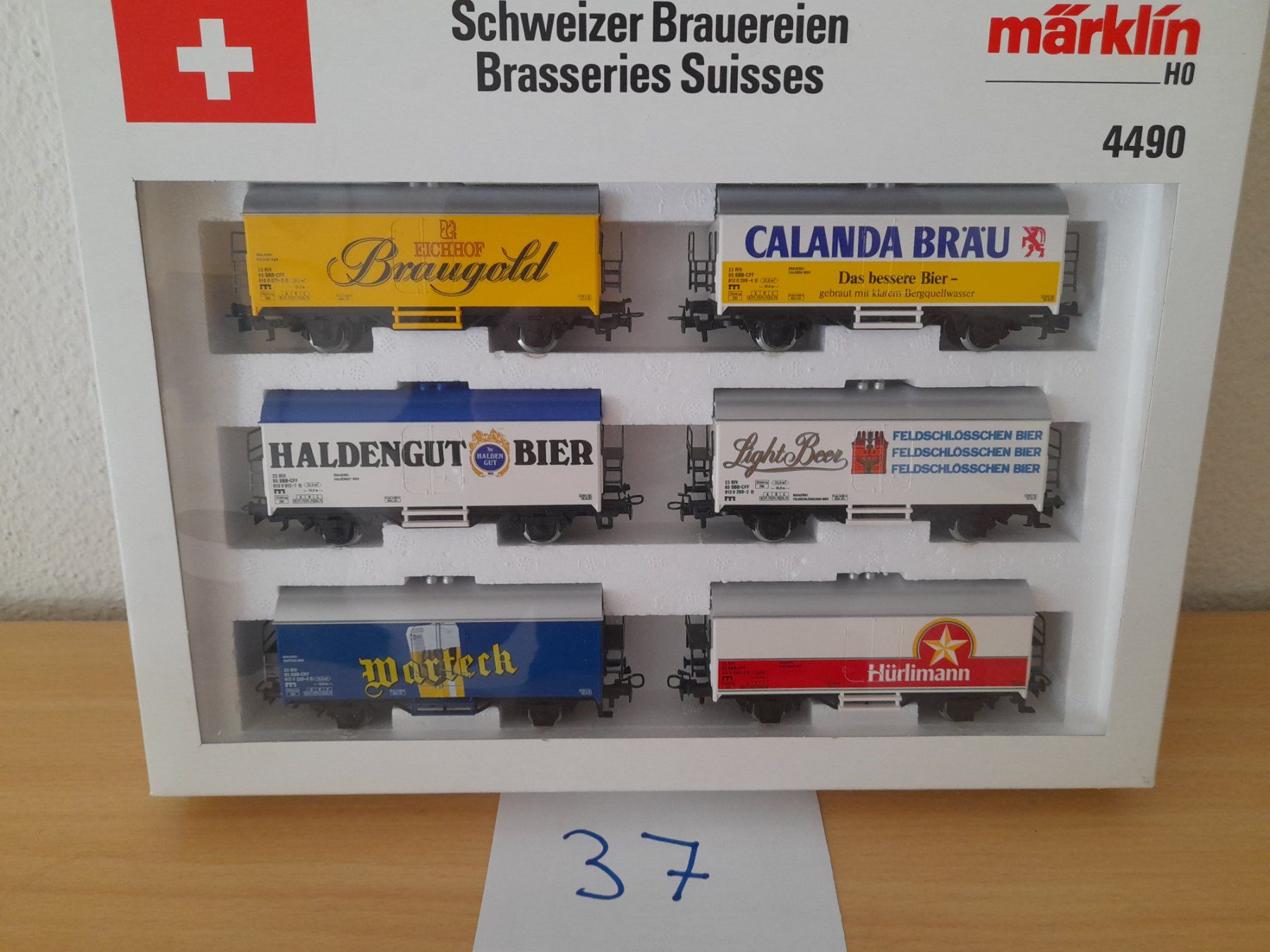 Märklin Modelleisenbahnen: Coffret des Brasseries Suisses – Neu und originalverpackt aus Auvernier von gandalf08