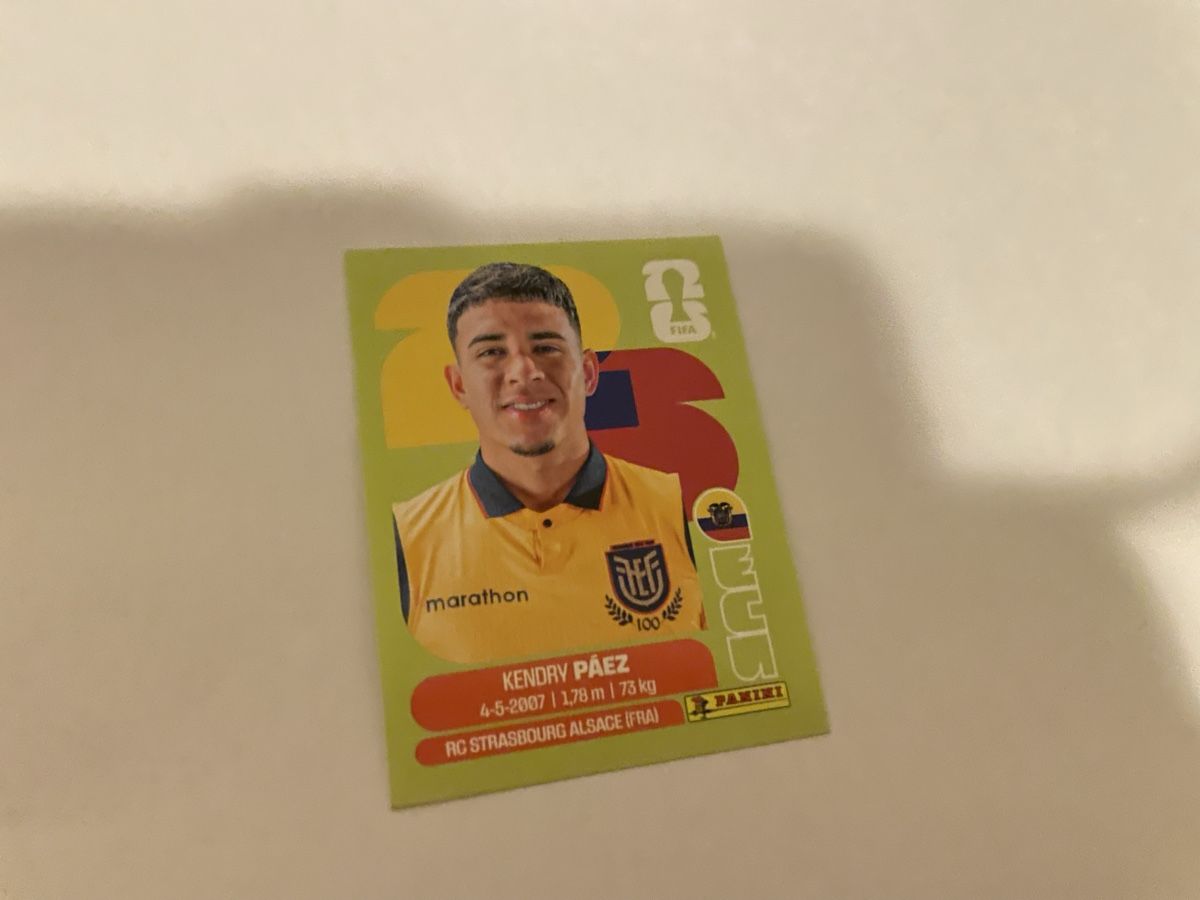 Panini Carte collezionabili: FIFA WM 2026 Kendry  Paez ECU 11 – Nuovo (secondo la descrizione) da Winterthur venduto da Cobraforce