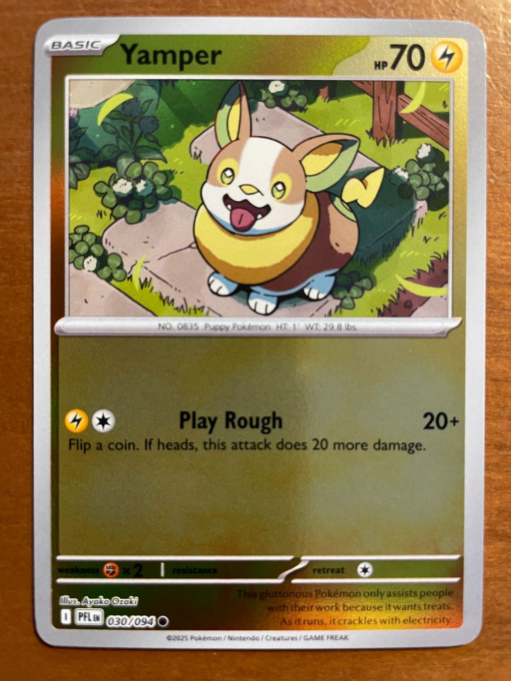 Pokémon Sammelbilder & Trading cards: Pokemon Yamper Reverse (Versand gratis) – Neu (gemäss Beschreibung) aus Chur von Angerson