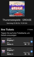Thunerseespiele GREASE 22.08.26 19:30 Uhr Sektor A 38 77/78
