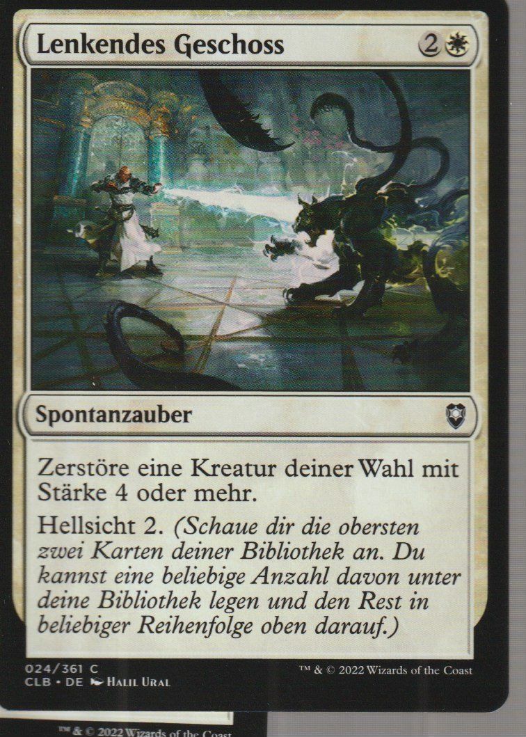 Magic The Gathering Carte collezionabili: TCG Magic The Gathering MTG CLB  024 Lenkendes Geschoss – Nuovo (secondo la descrizione) da Vezia venduto da Aquarius_Age