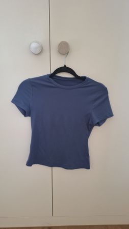 2 T-Shirt Damen, blau & Grün, Grösse S