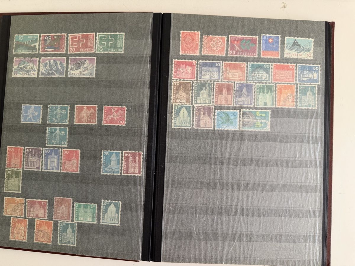 Alle Briefmarken: Album Schweiz ab Alt  – Gebraucht aus Murgenthal von Tina_4055 2