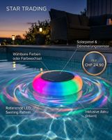 STAR TRADING Solar LED Poollicht